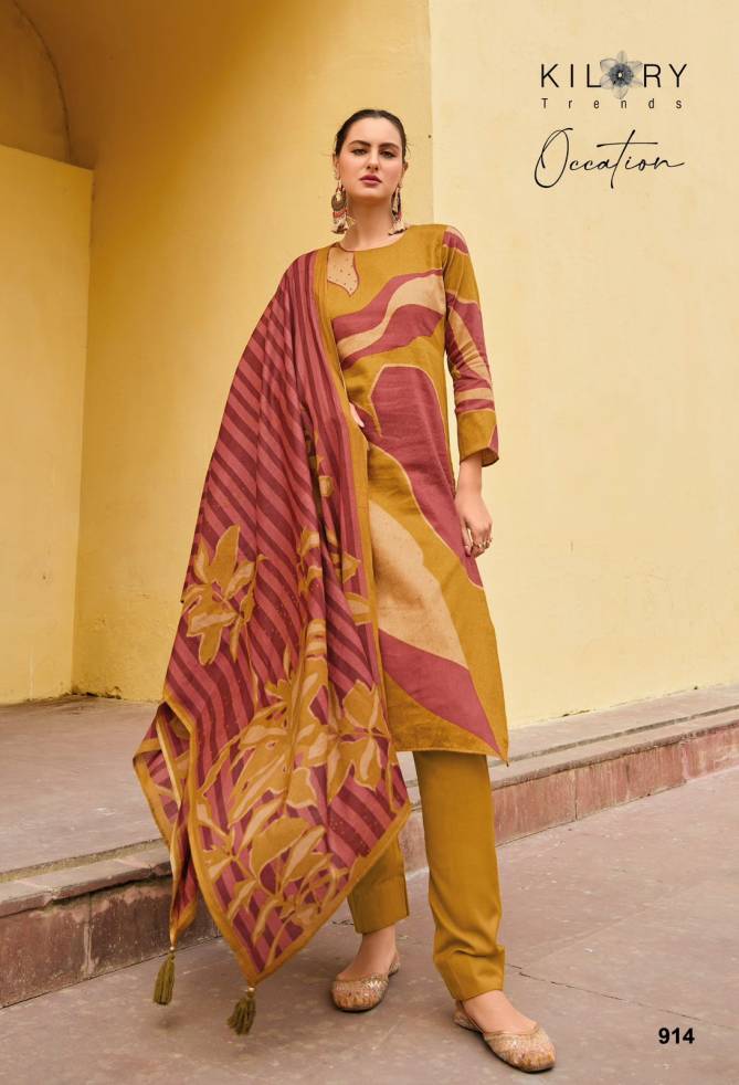 Occation By Kilory Jam Cotton Digital Printed Dress Material Wholesale Shop In Surat

